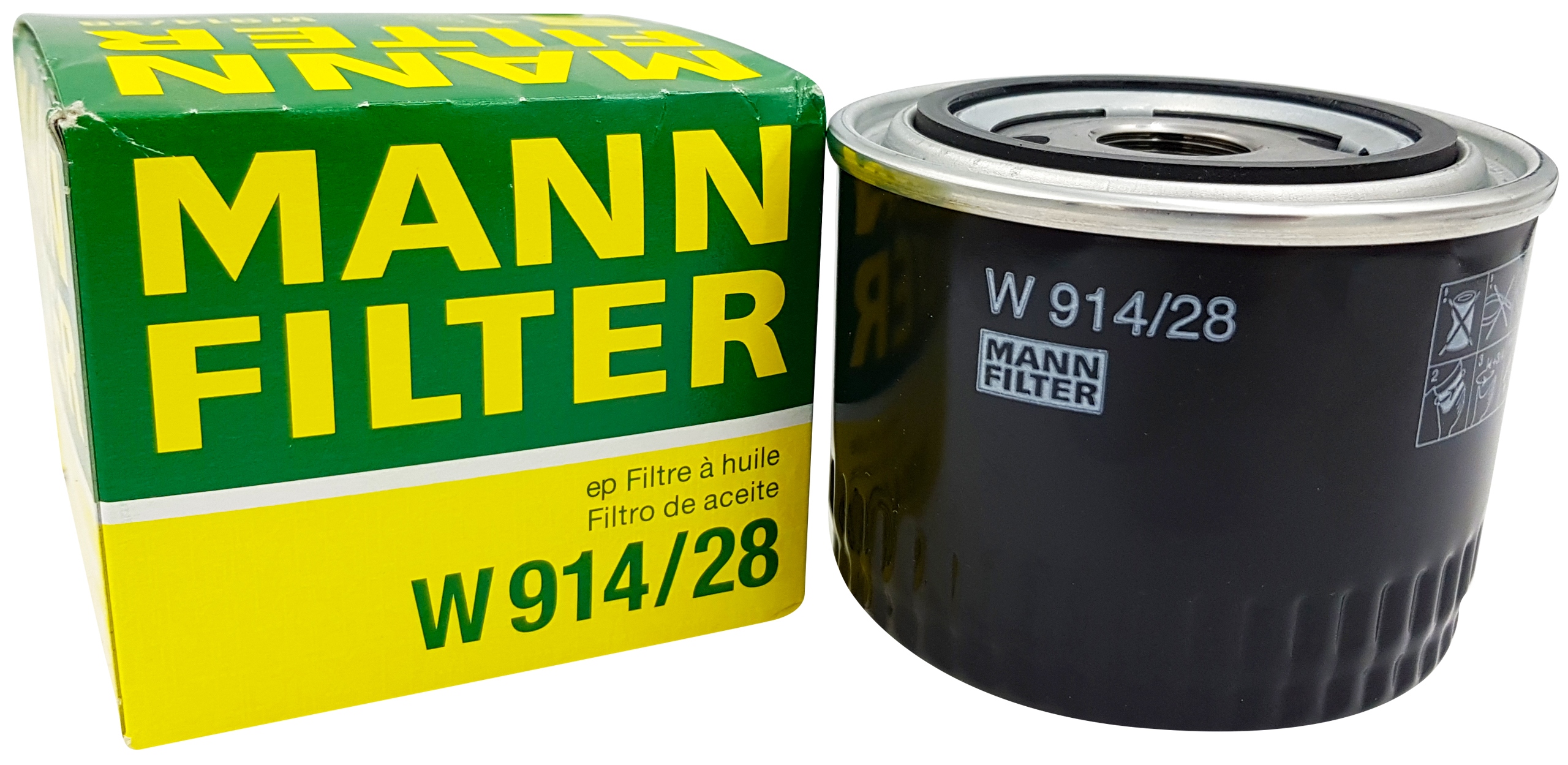 

Filtr Oleju W914/28 Mann Do Fiat Ducato 2.3D