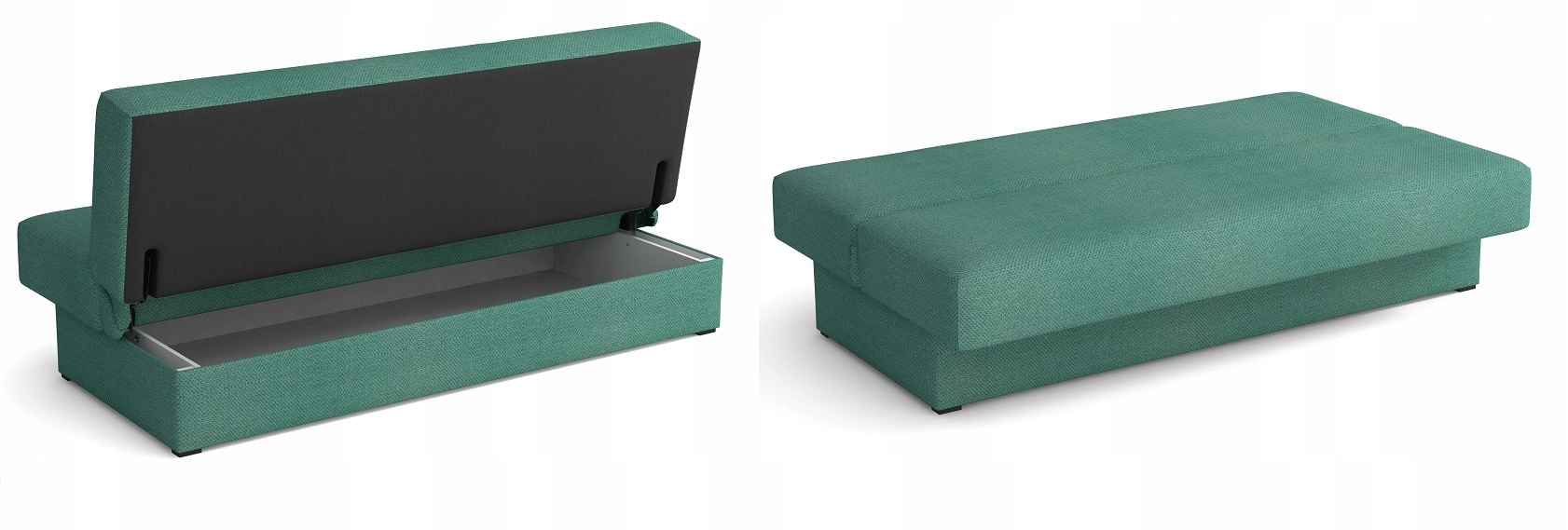 tapczanik LUIZA MINI mała wersalka bez boków Bohater brak