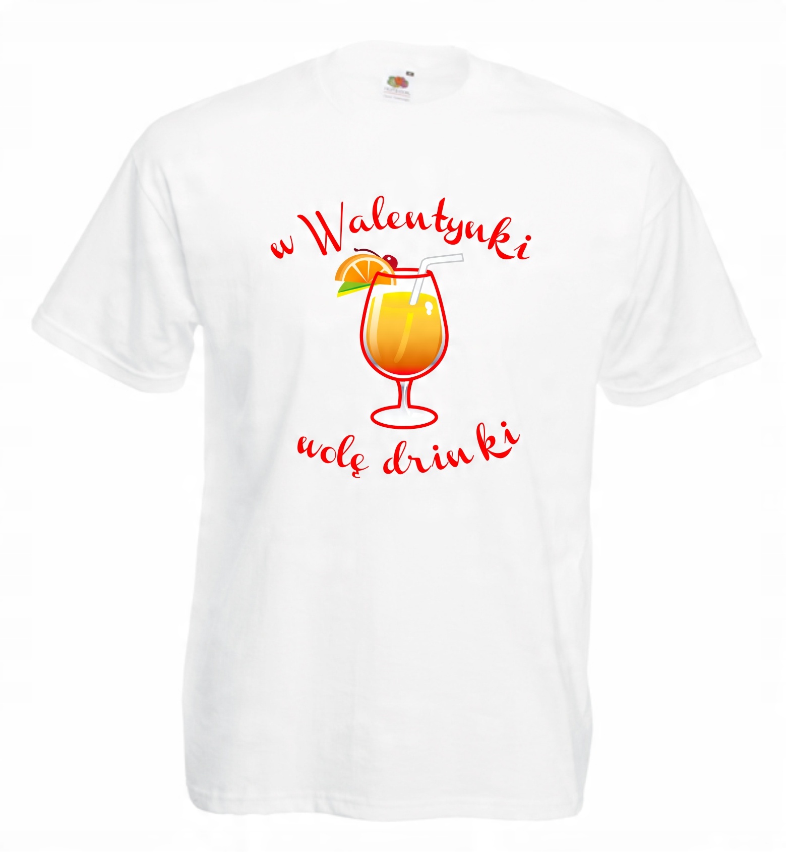 

Koszulka męska W Walentynki Wolę Drinki r L