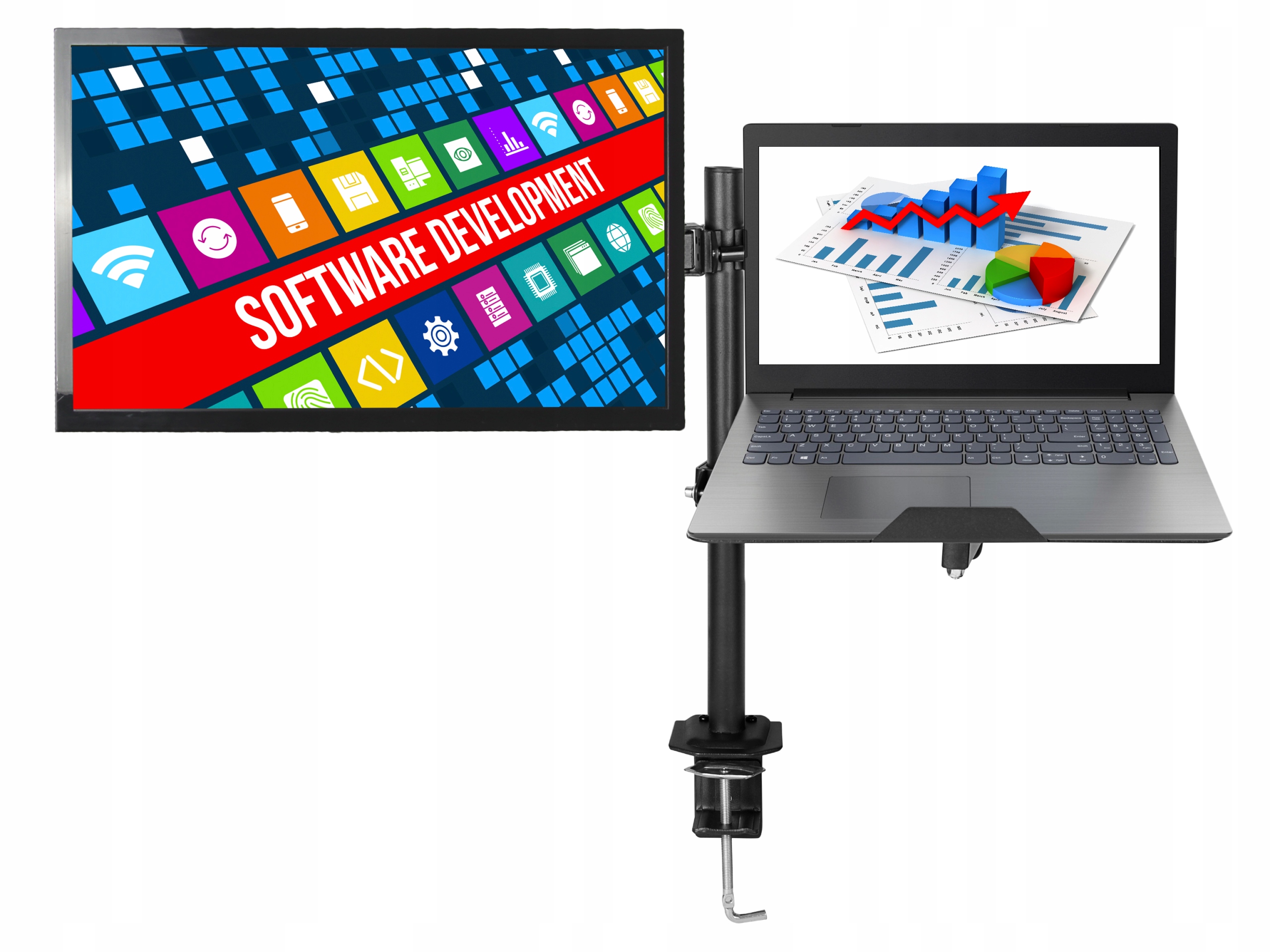 

Uchwyt do monitora laptopa podstawka stand stojak