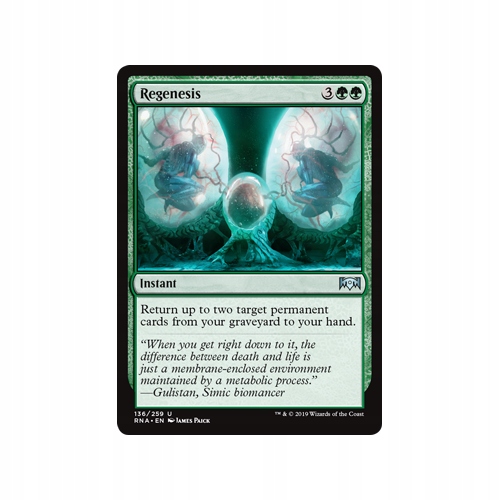 Mtg 4x Regenesis (Uncommon)