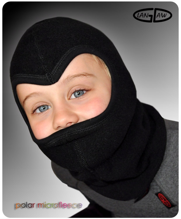 

Polarowa Kominiarka ciepła Junior Czarna