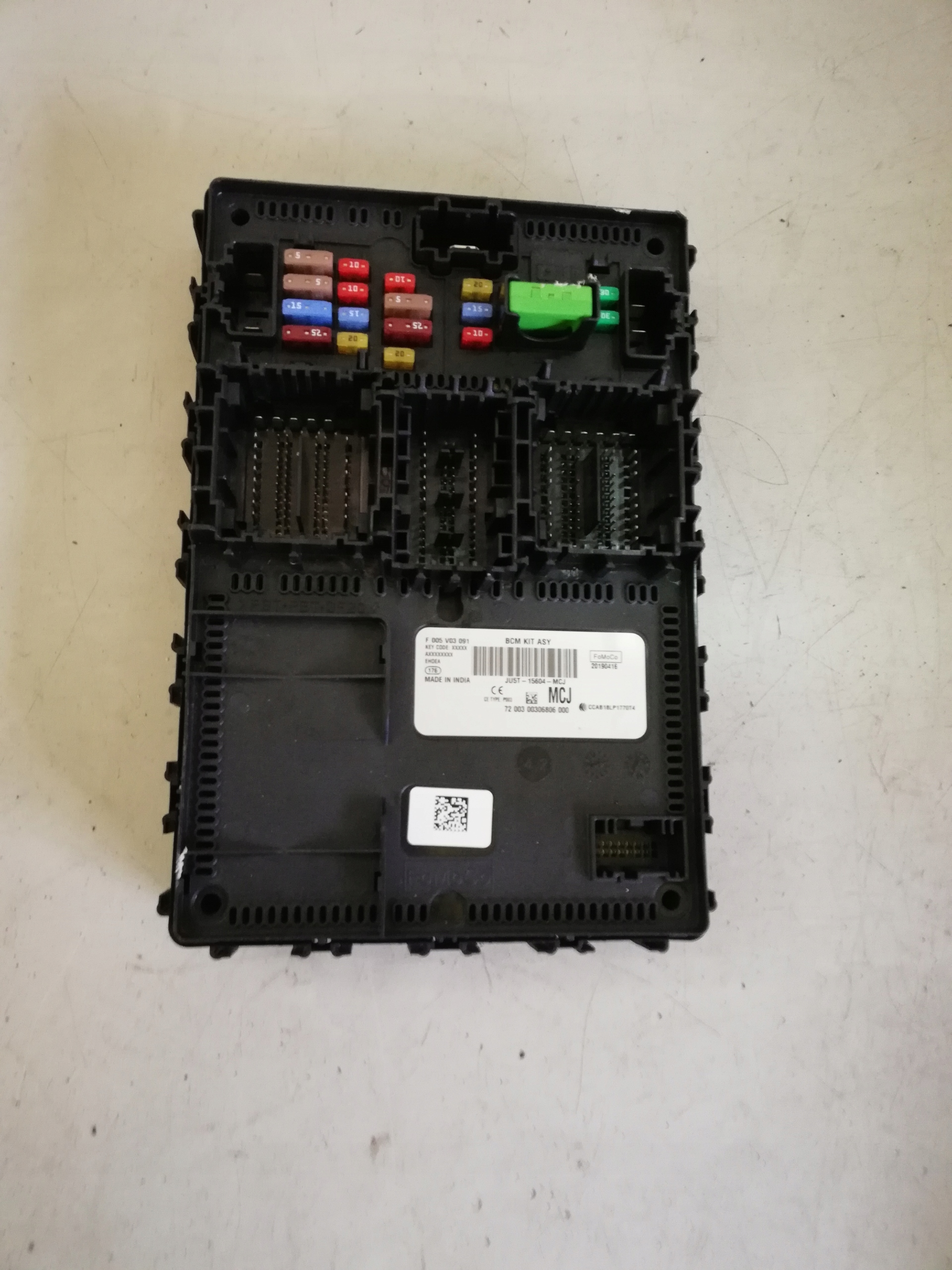 FORD KA PLUS LIFT МОДУЛЬ BSI GEM JU5T-15604-MCJ