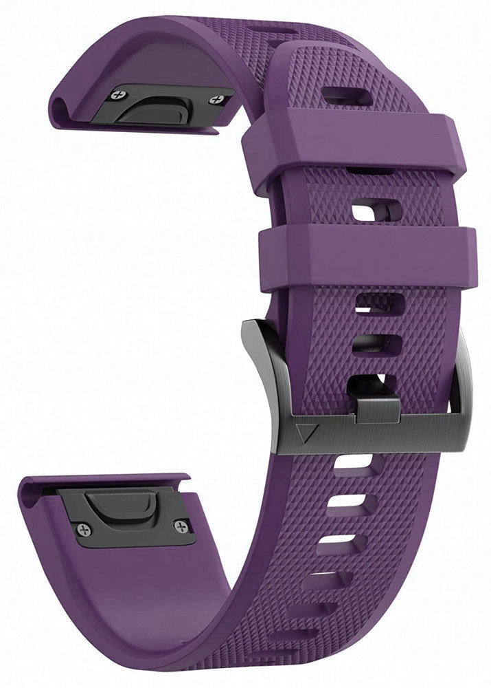 Fioletowy Pasek Garmin Epix 2 Pro 42mm szer. 20mm