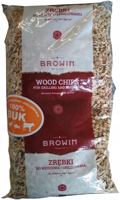 

Zrębki do wędzenia i grillowania 100% buk (750g)
