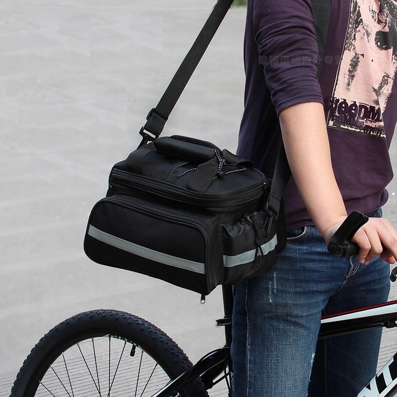 TORBA NA ROWER BAGAŻNIK SAKWA ROWEROWA ODBLASKOWA KUFER POJEMNY 30L Pojemność 30 l