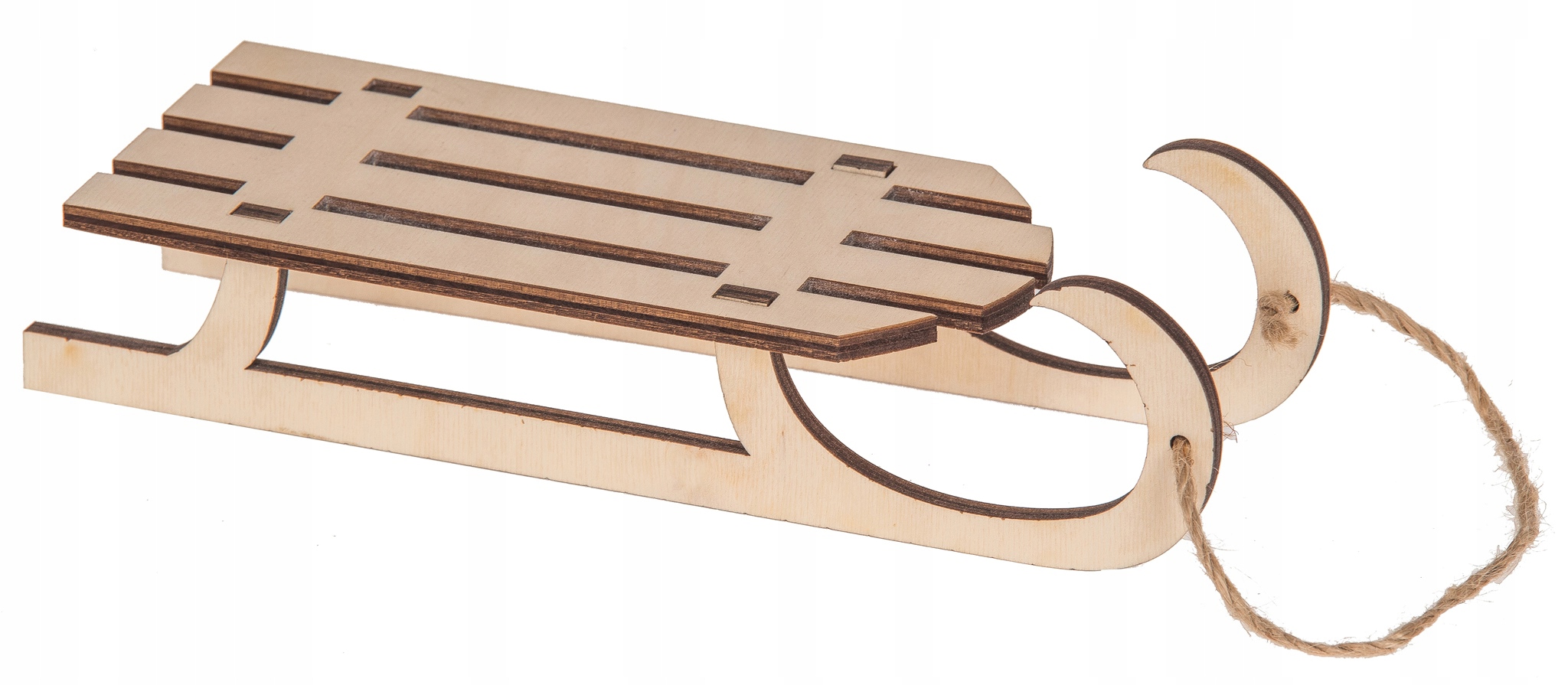 SANKI saneczki ZE SKLEJKI ozdoba ŚWIĘTA decoupage