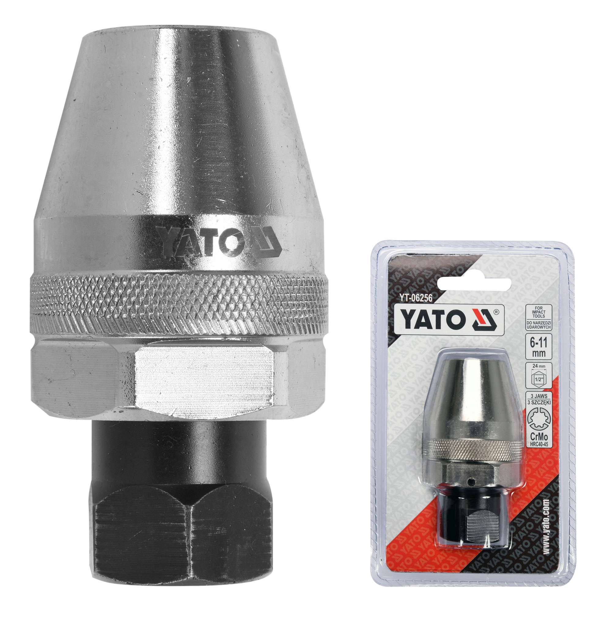

Nasadka Wykrętak Do Uszkodzonych Śrub 6-11mm Yato