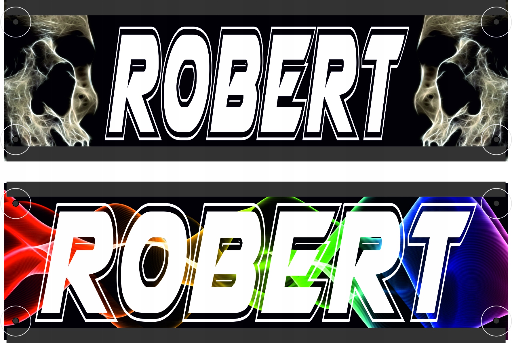 Tablica imienna LED MAN 50x12 LED + GRATIS Producent M-Tech