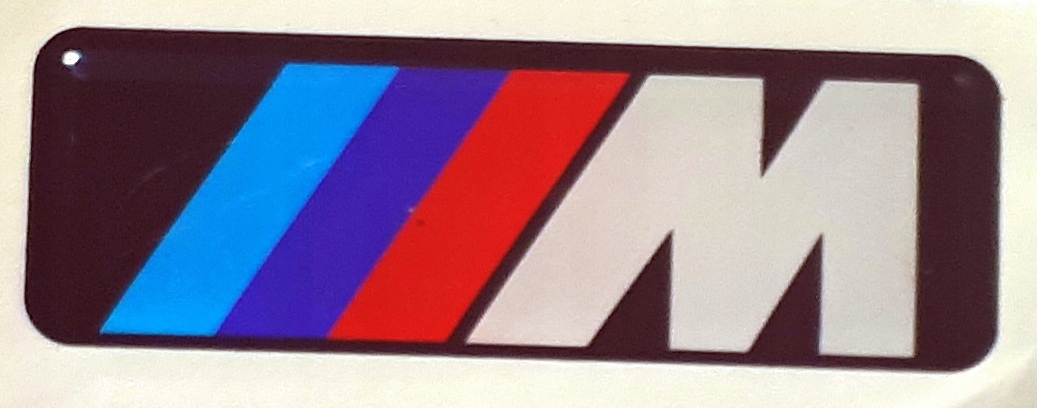 

Bmw Mpower naklejka 3D 5cm.