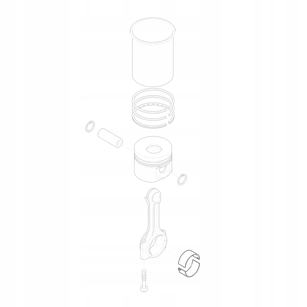 HATZ 01575700 Panewka korbowodowa STD 1B20