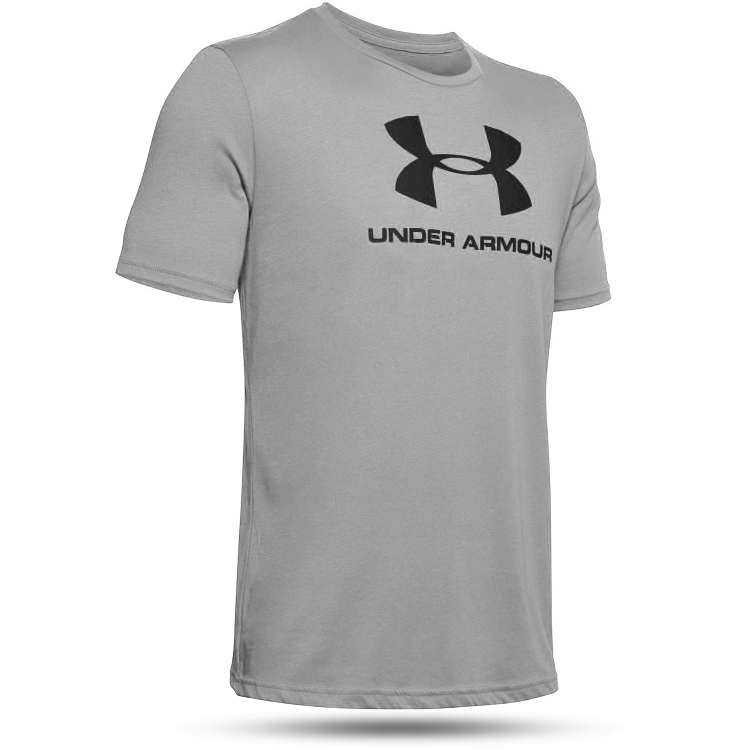 

Under Armour T-shirt Męski Koszulka Szary Logo