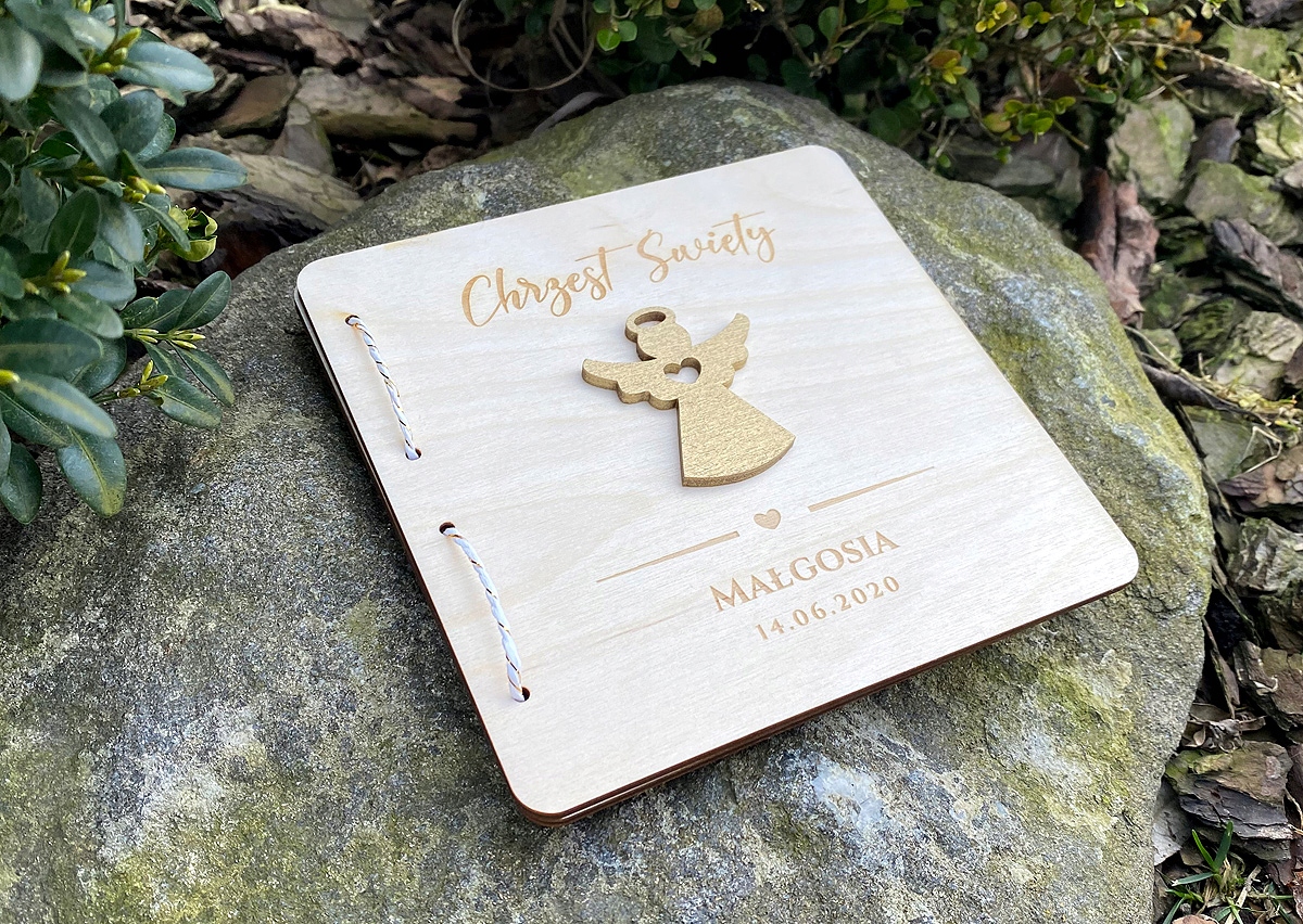 Personalizowany prezent Pamiątka Chrztu Świętego Rodzaj chrzest