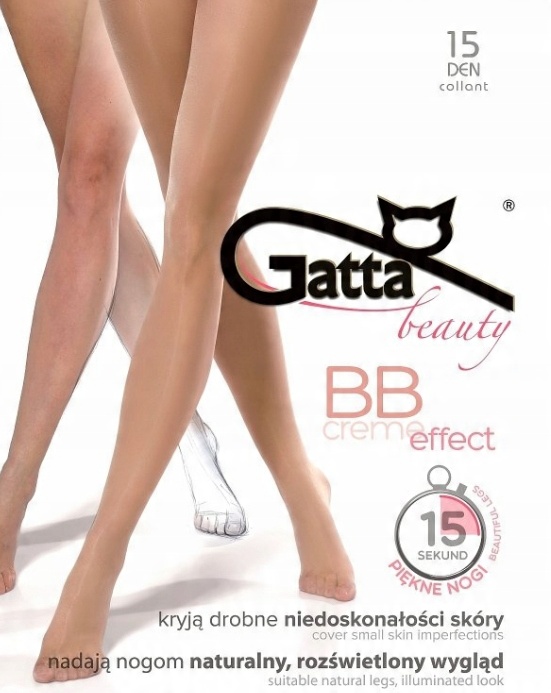 

Rajstopy Gatta Bb Creme Effect 15 den 4-L Visone