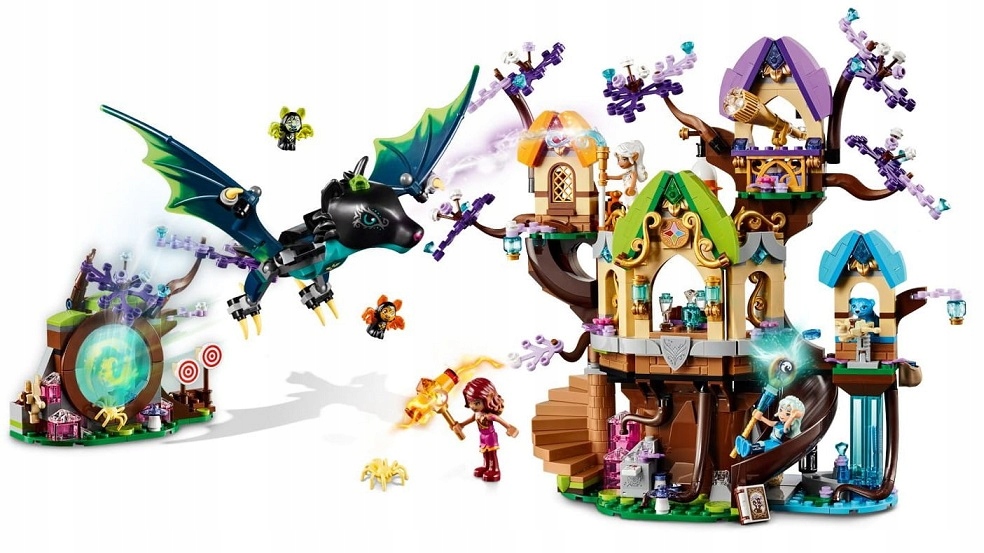 LEGO 41196 ELVES ATAK NIETOPERZY NA ELVENSTAR Marka LEGO