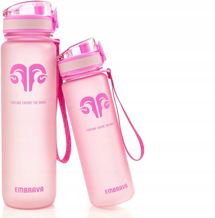 

Bidon Embrava Made In Usa Bez Bpa 1000 ML Różowa