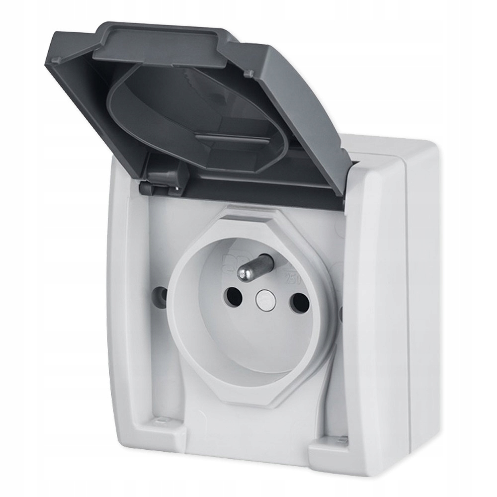

Aquant Gniazdo Pojedyncze N/t IP55 Szare 1241-10