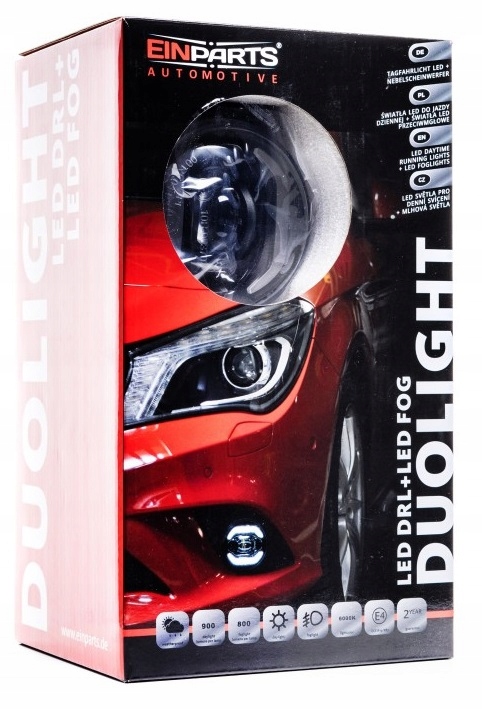 DL38 - FORD светодиодные дневные ходовые огни drl + галогенный туман led