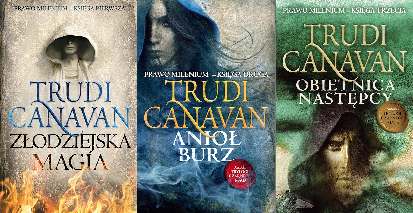

Prawo Milenium Trudi Canavan 3 tomy (mk)