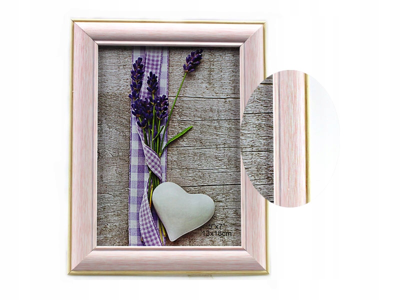 

Ramka Na Zdjęcia Dekoracyjna 13 cm x 18 cm Foto