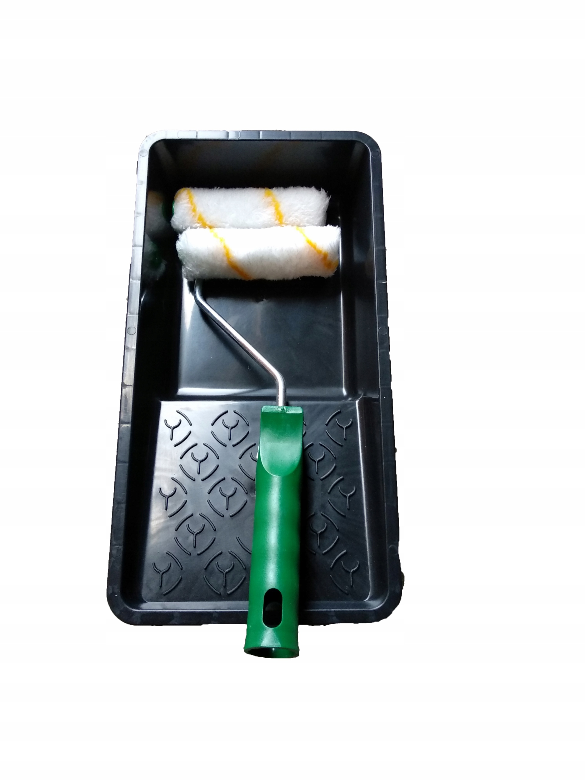 WAŁEK MALARSKI 10cm 2szt.+KUWETA 15cmx30cm ZESTAW