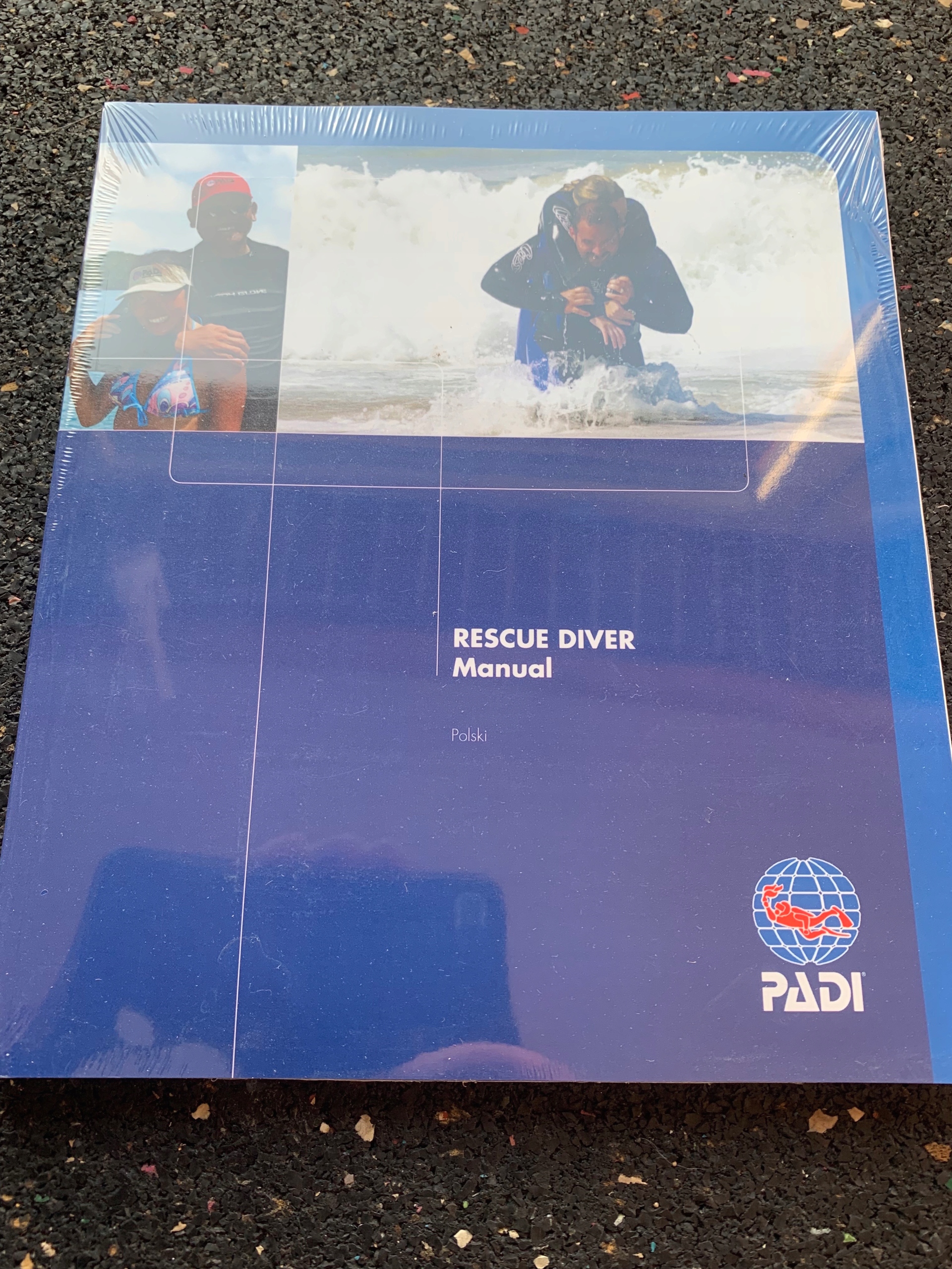 Książki na kursy nurkowe Rescue PADI