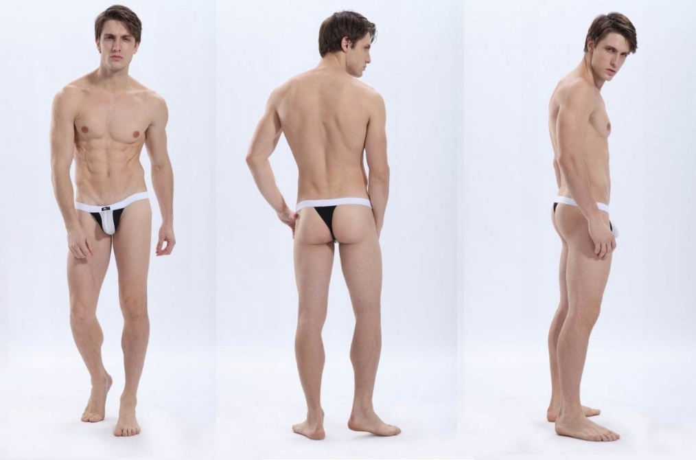 Bielizna Prześwitujące Stringi Męskie Kostium Nowa Rozmiar uniwersalny