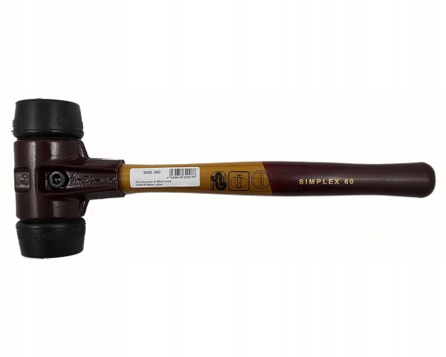 

Simplex 60 Młotek Brukarski Gumowy 60mm Guma 1,6kg
