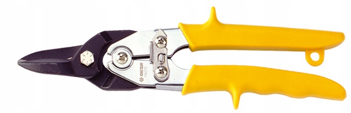 Nůžky na stříhání plechu, tloušťka až 1,8 mm, Prosté King Tony 74270