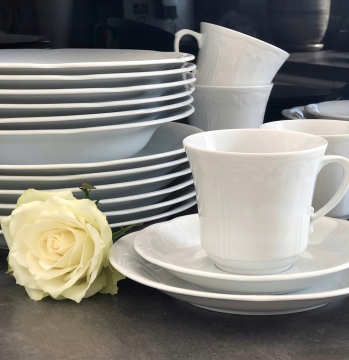 CHODZIEŻ KAMELIA BIAŁA SOSJERKA 450 ml. PORCELANA Typ produktu wielorazowy