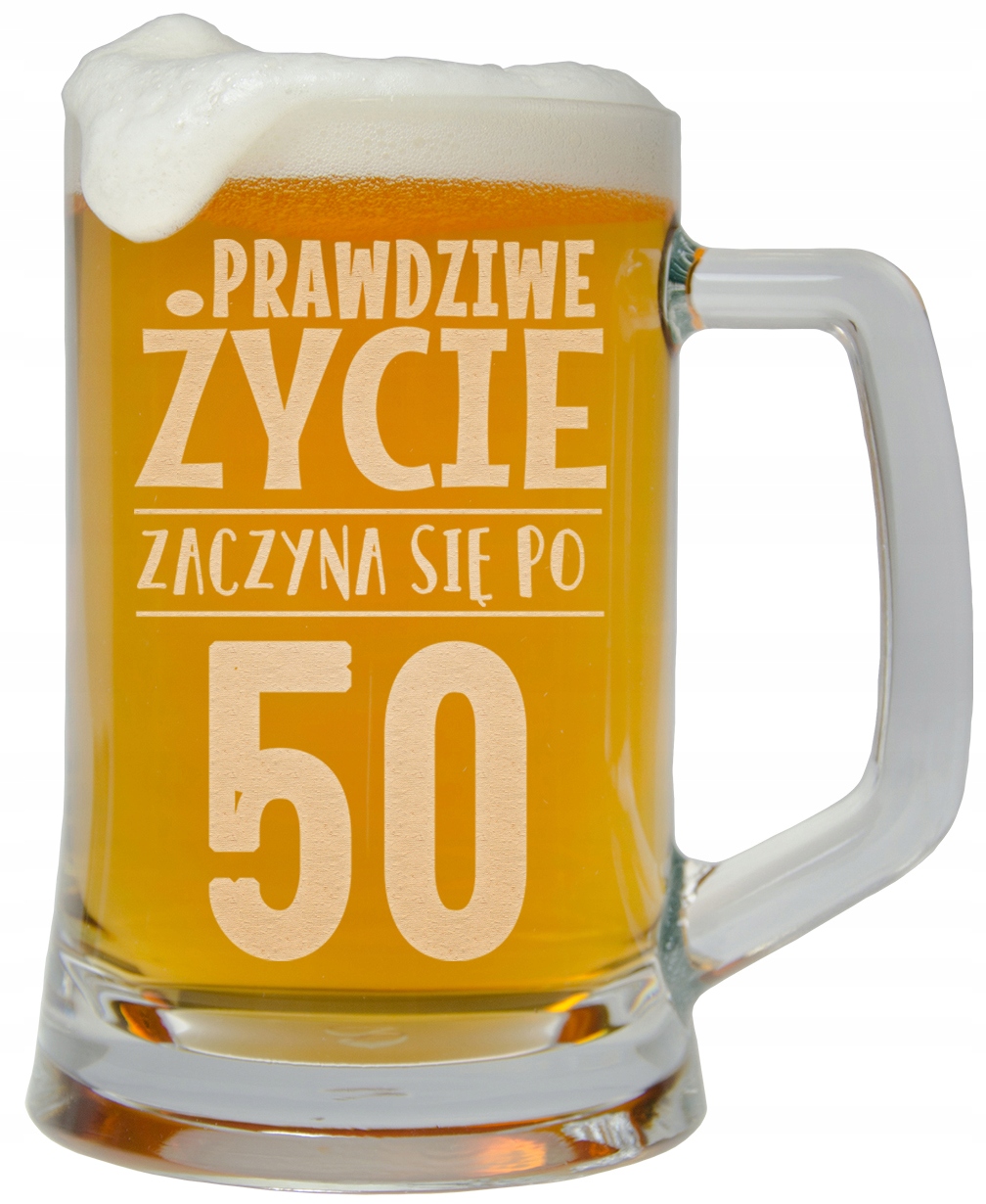

Kufel Do Piwa Z Grawerem Różne Okazje