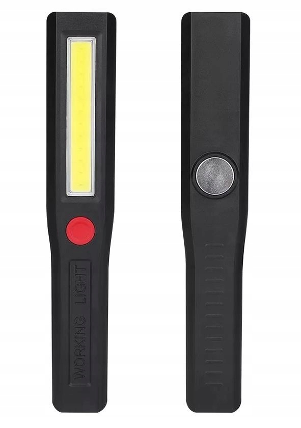 

Lampka latarka warsztatowa z magnesem Led Cob 3W