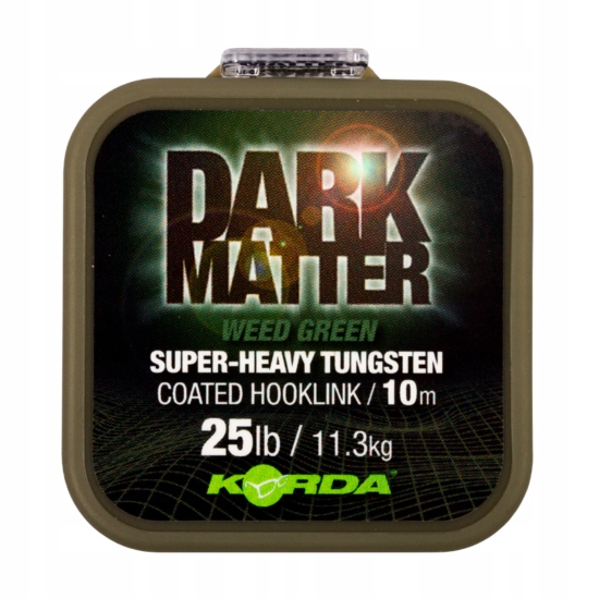 Plecionka Korda Dark Matter Tungsten Coated Braid Green 25lb 10m
