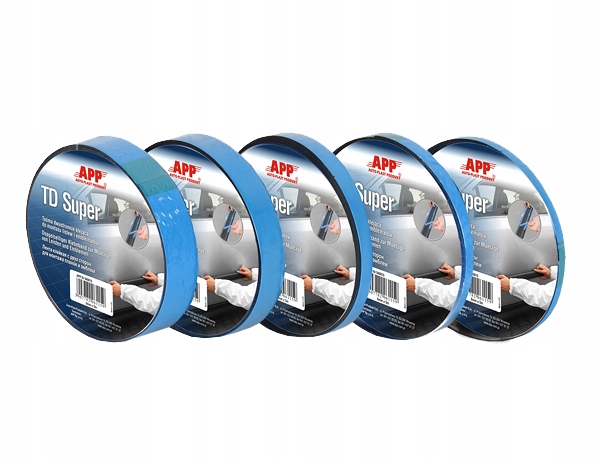 APP TD Super Taśma dwustronnie klejąca 6mm x 10m