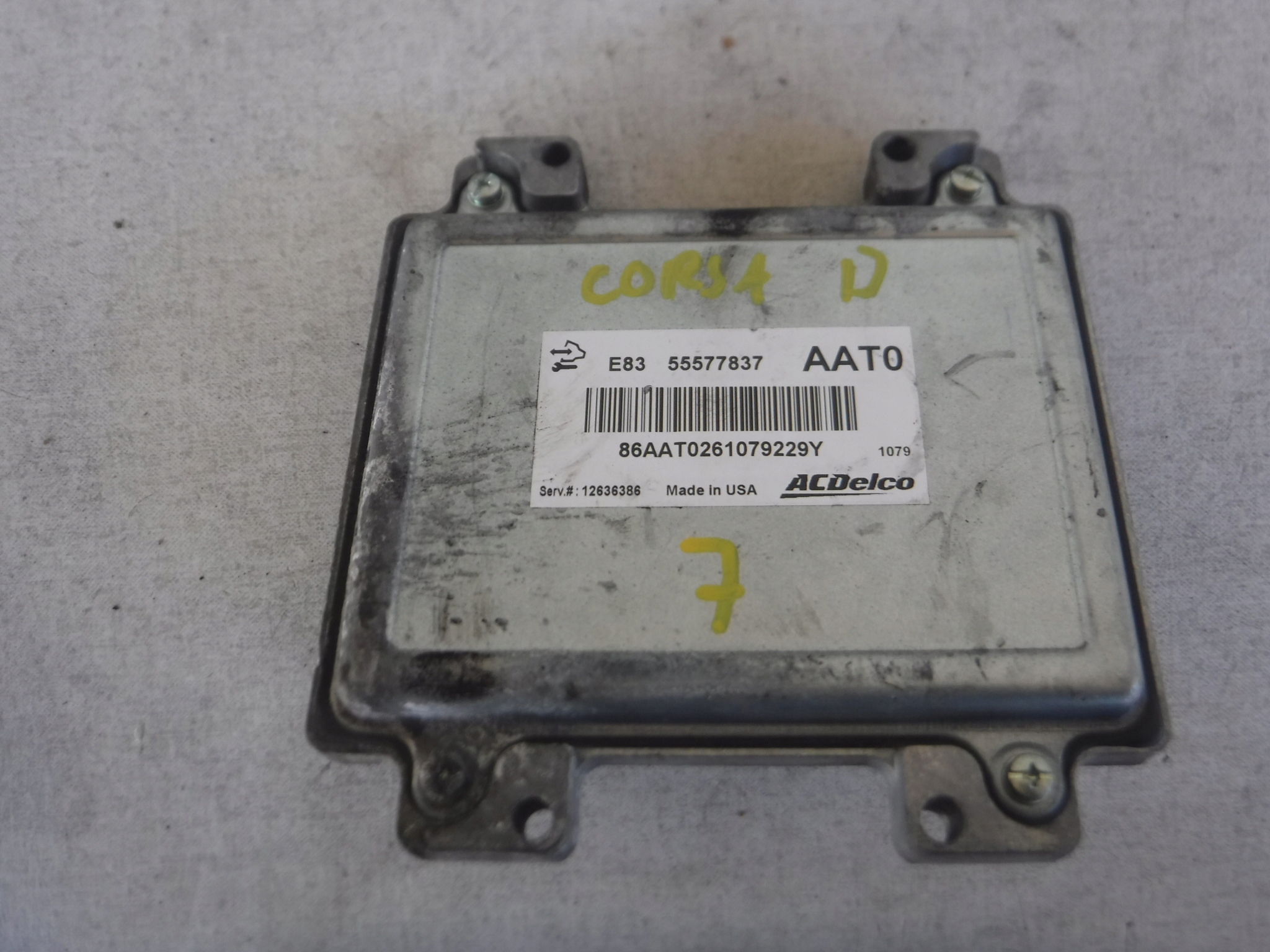 KOMPUTER OPEL CORSA D 1.2 16V 55577837