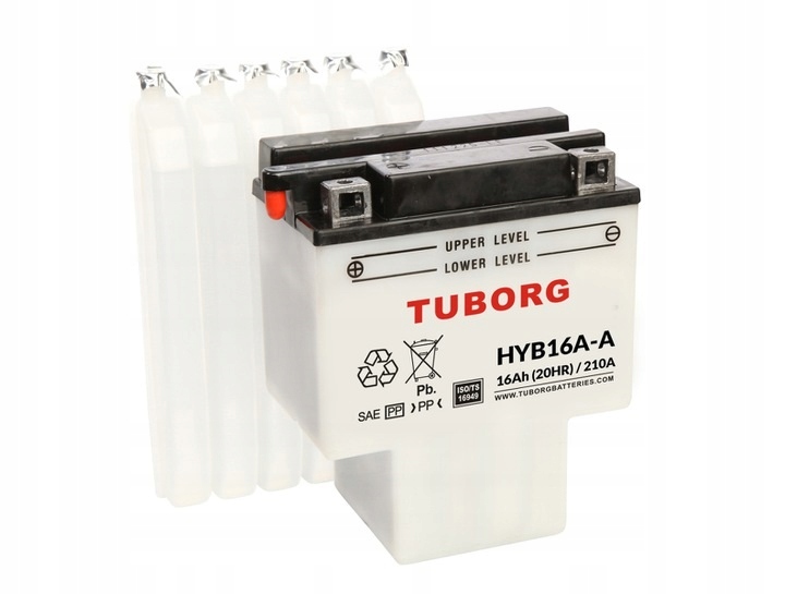 Akumulator Tuborg 16Ah 210A T-HYB16A-A