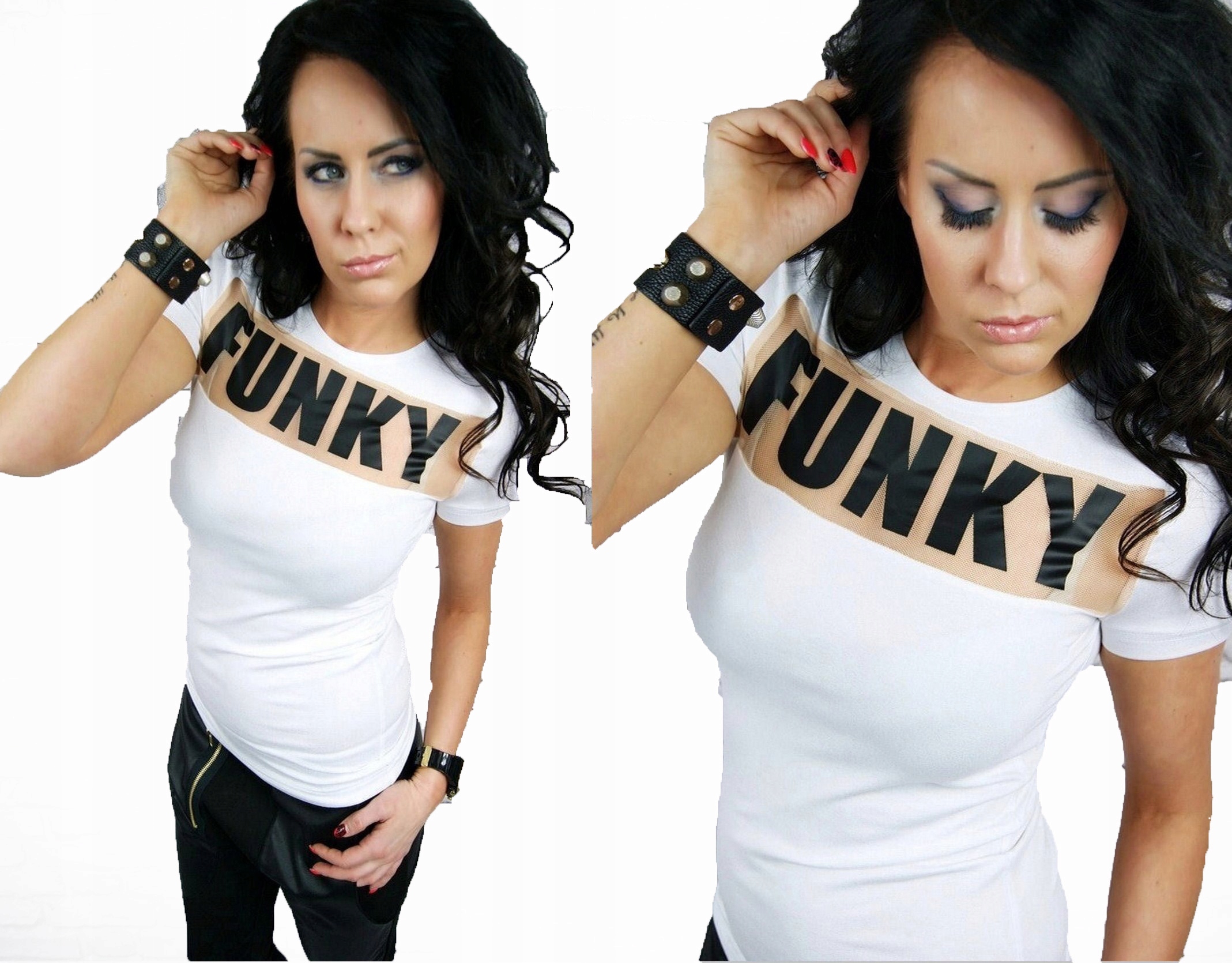 

LipMar.... T-shirt nadruk Funky Kolory S 36
