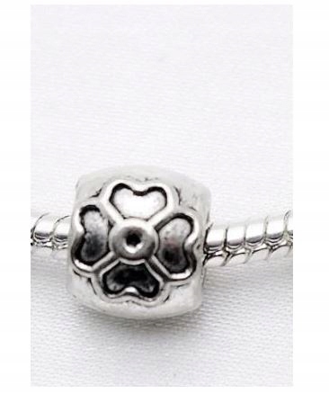 

Zawieszka Charms Koralik Koniczynka Do Bransoletki