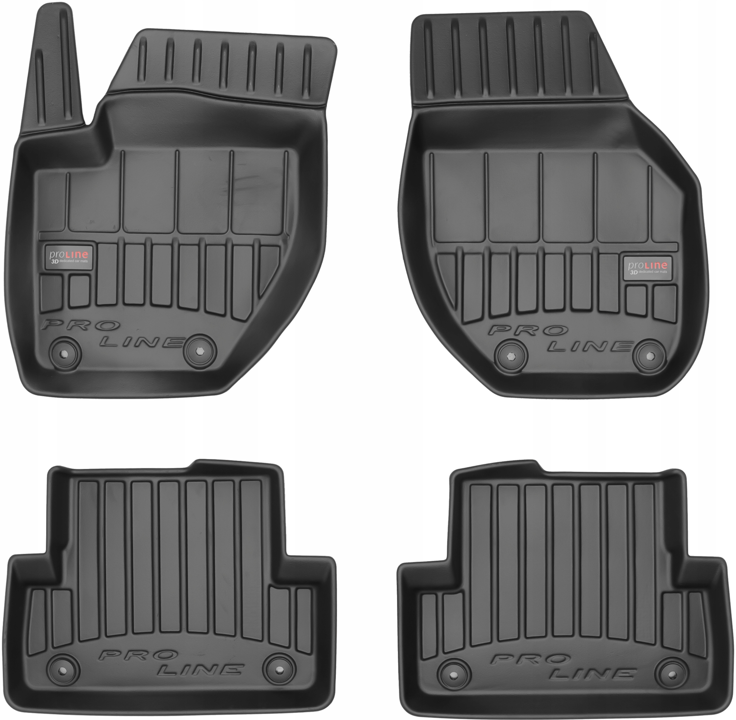 Koberce Frogum gumové 4 ks