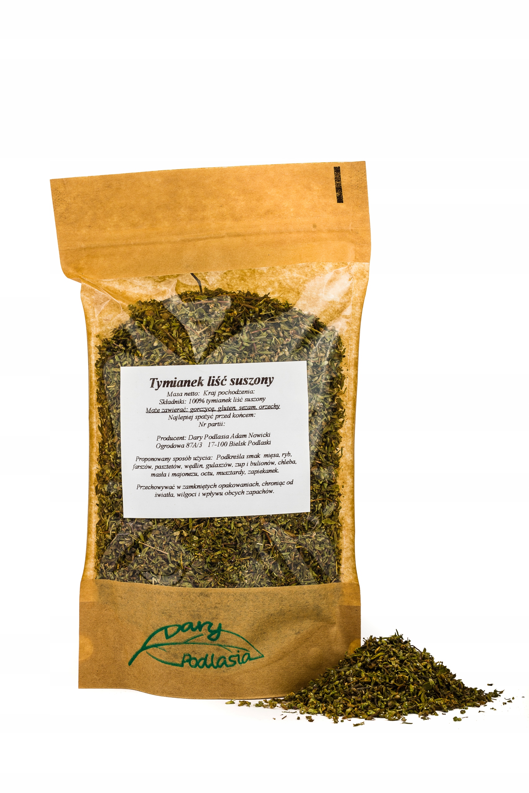 

Tymianek Zioła 500g Dary Podlasia