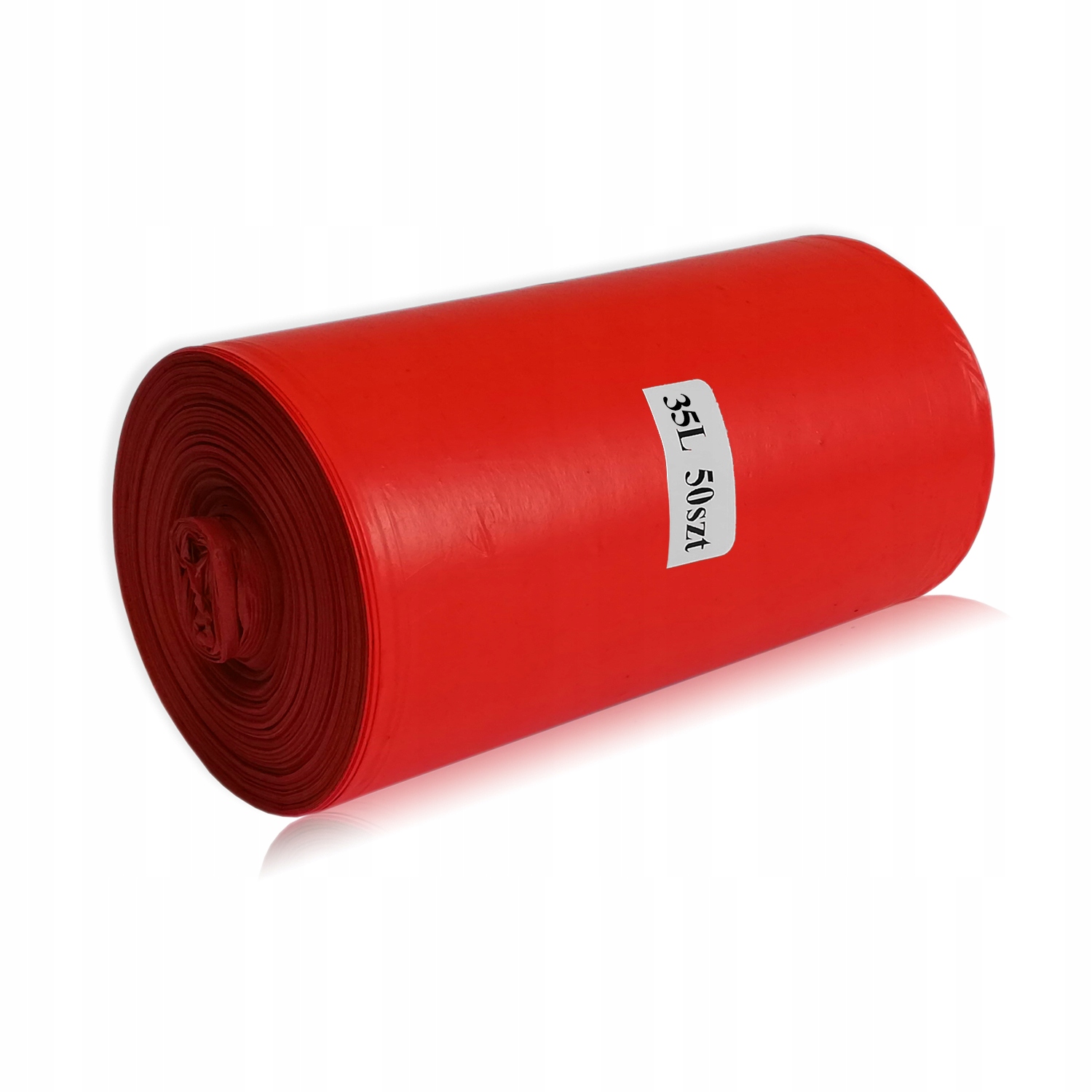 

Worki Na Śmieci 35l 50SZT Plastik Mocne Czerowone