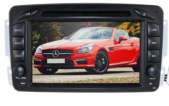 Radio 7' MERCEDES W209 ANDROID 12 4/64 GPS WiFi Kod producenta vw1000