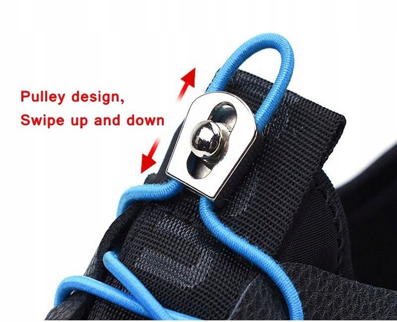 SZNUROWADŁA ELASTYCZNE ZE ŚCIĄGACZEM bez wiązania Kod producenta 00