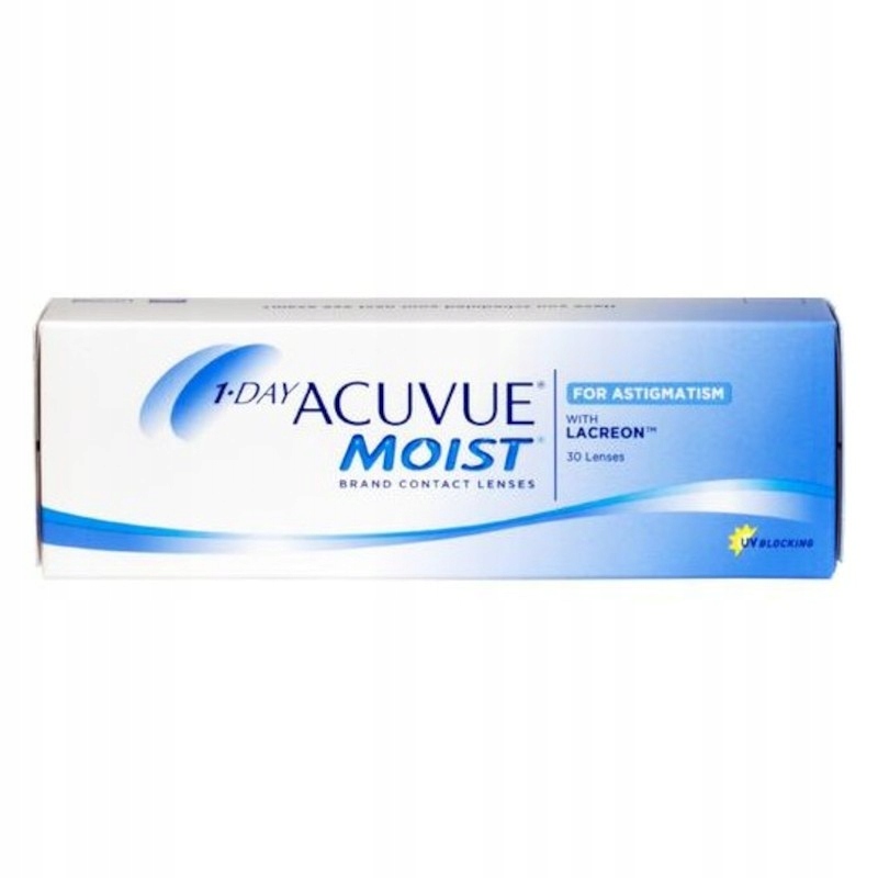 

Soczewki toryczne 1DAY Acuvue Moist Fr Astigmatism
