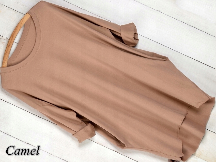 SUKIENKA tunika DRESOWA TUBA KIESZENIE 488 Rozmiar uniwersalny