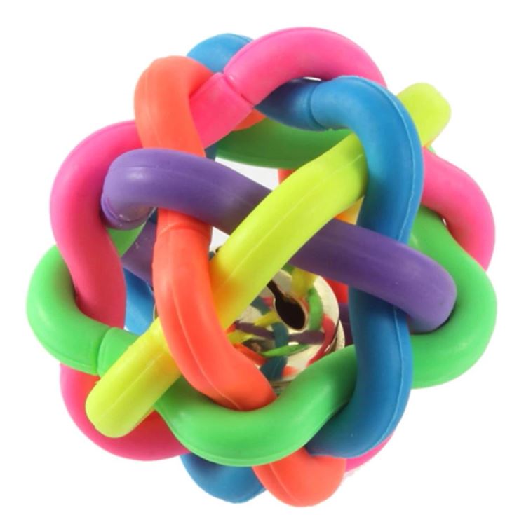 

gryzak gumowa Zabawka dla Psa Piłka z dzwonek 7cm