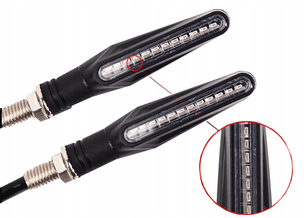 UNIWERSALNY KIERUNKOWSKAZ KIERUNKI LED MOTOCYKL