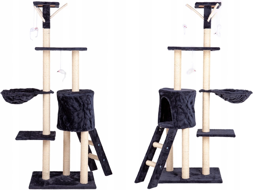 

Drapak Wieża Dla Kota Domek Drzewo Legowisko 138cm