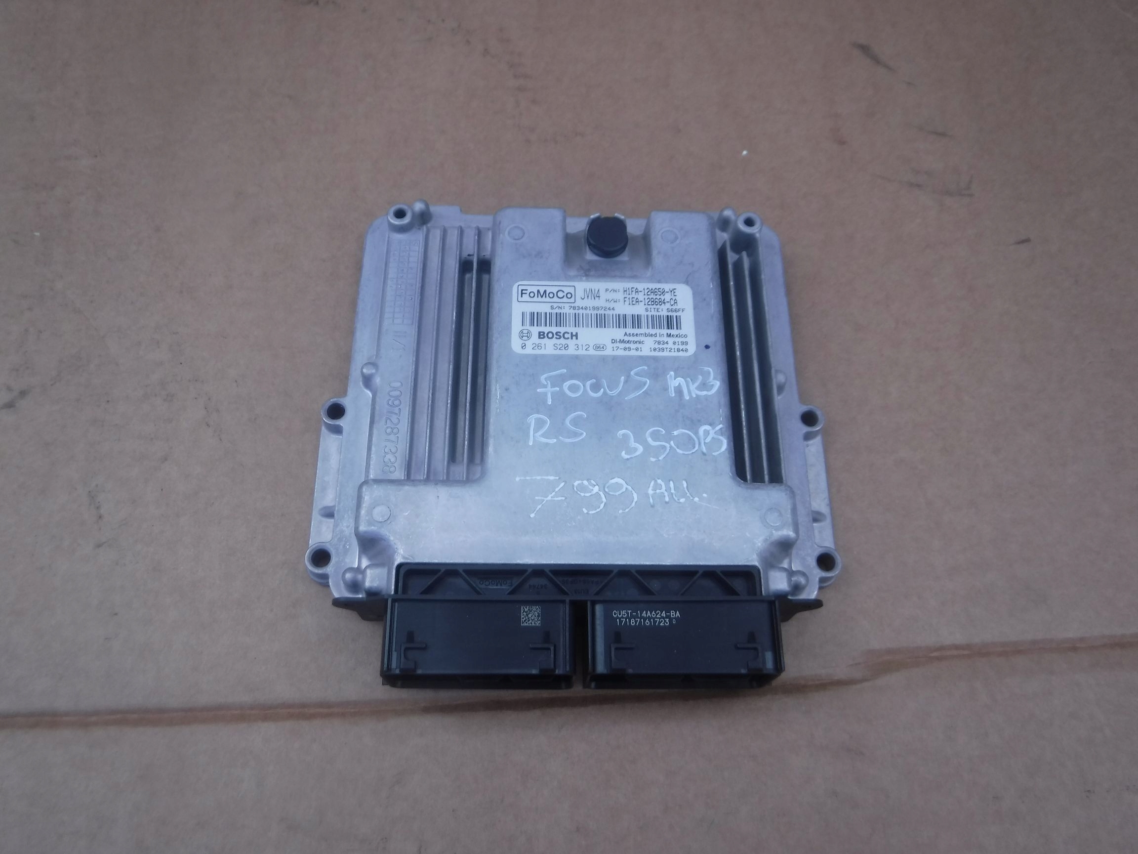 KOMPUTER STEROWNIK SILNIKA FORD FOCUS MK3 RS