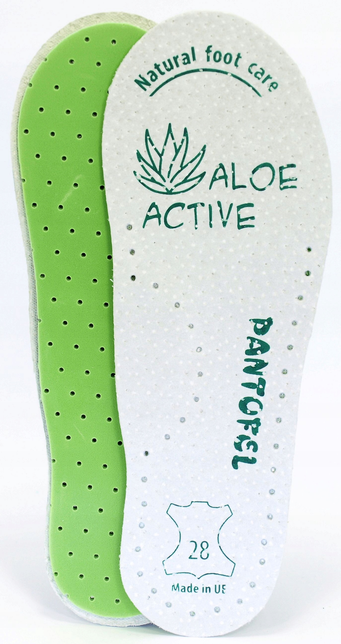 

36 Eko Wkładki skórzane Aloes ANTYBAKTERYJNE22,5cm